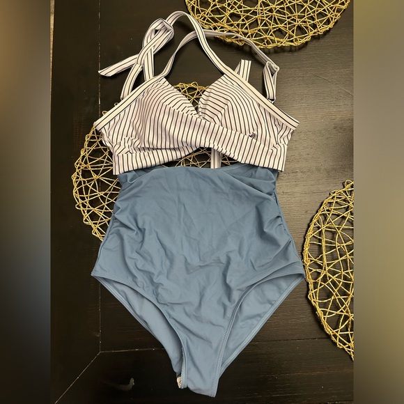 American Trends Swimsuit Women One Piece Tummy Control Bathing Suit for Women - Picture 6 of 8